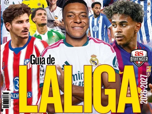 La Guía de LaLiga de AS sale a la venta el 9 de septiembre