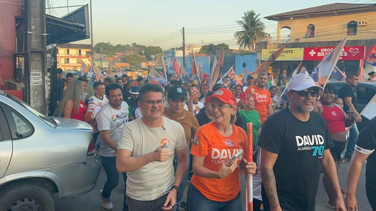 Eleições 2026: David Almeida participa de caminhada e promete recuperar rodovias e ramais no Amazonas