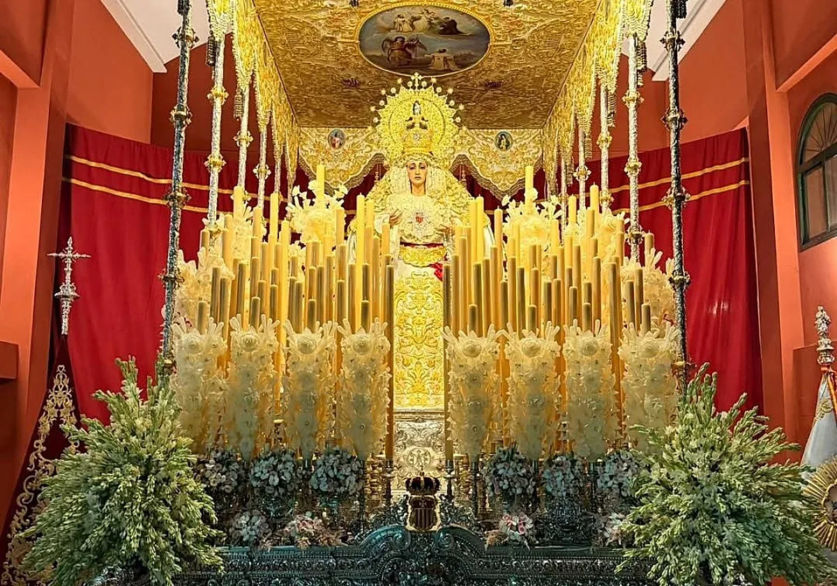 La Merced de Córdoba acorta a la mitad el recorrido de la extraordinaria por la previsión de lluvia