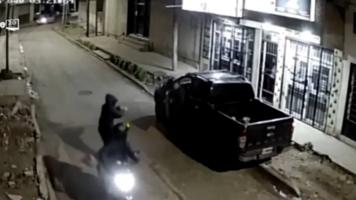 Bajaba de su 4x4 y lo asesinaron de un balazo: el video del brutal crimen de un contratisa en Lomas de Zamora
