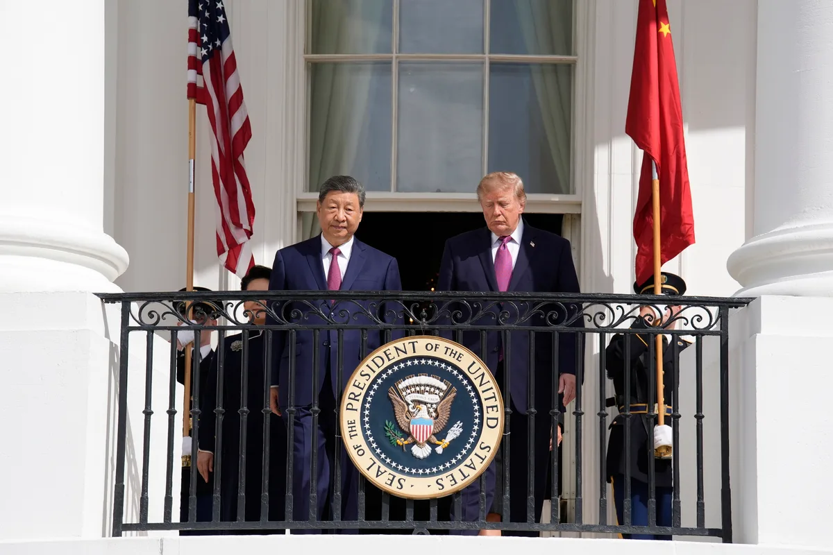 Trump y Xi prometen "colaboración" en IA, comercio y trabajar en un "futuro mejor"