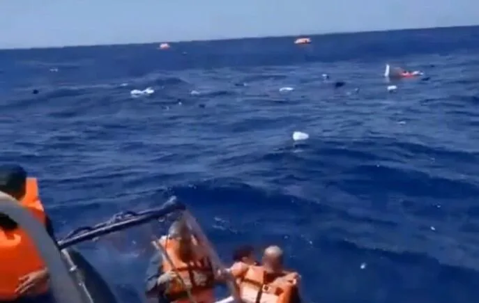 Un ferry con 267 personas a bordo naufragó frente a la costa de Chipre: hay varios muertos
