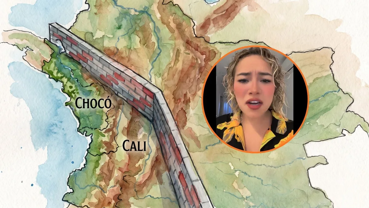 Polémica por mujer que pidió separar a Colombia de Cali y Chocó: “Pongamos un muro”