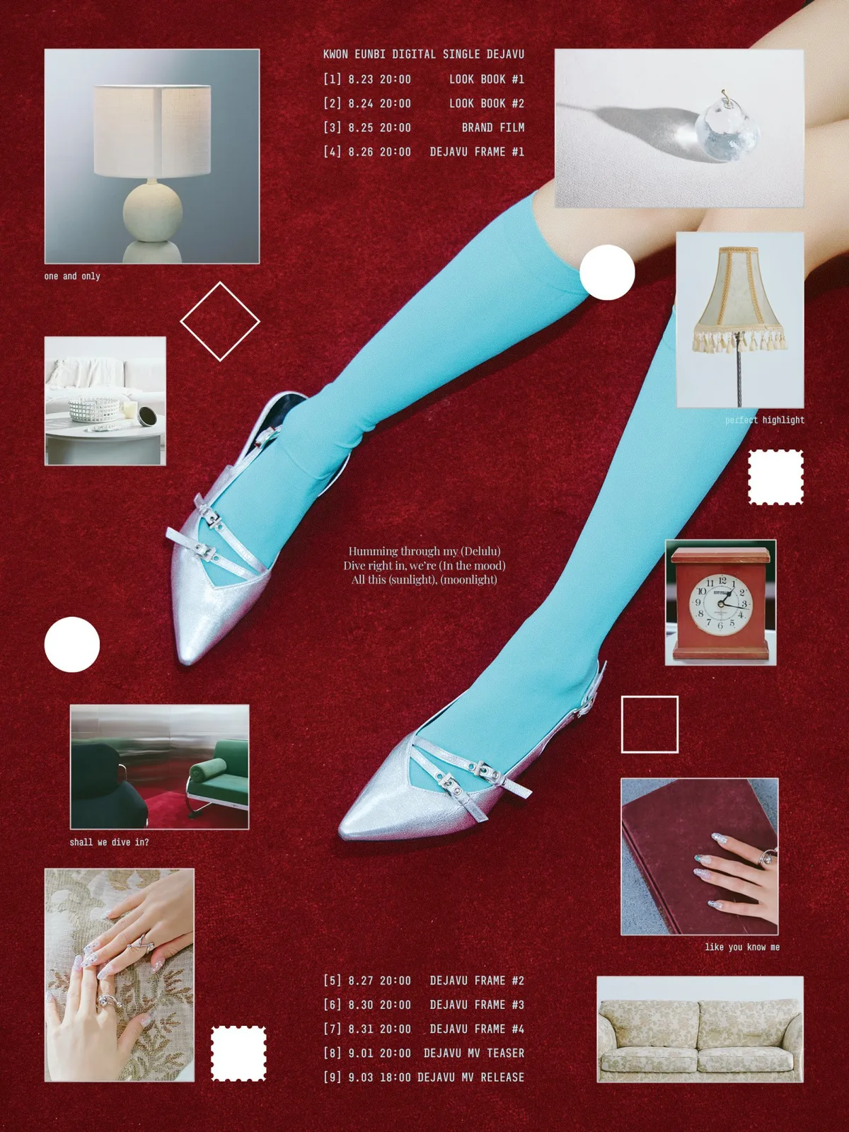 권은비, 9월 3일 컴백 카운트다운…‘DEJAVU’ 스케줄러 공개