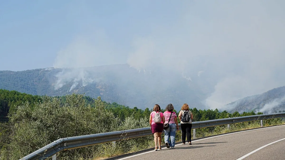Feuer im Urlaubsland: Neuer Großbrand in Spanien vermutlich vorsätzlich gelegt