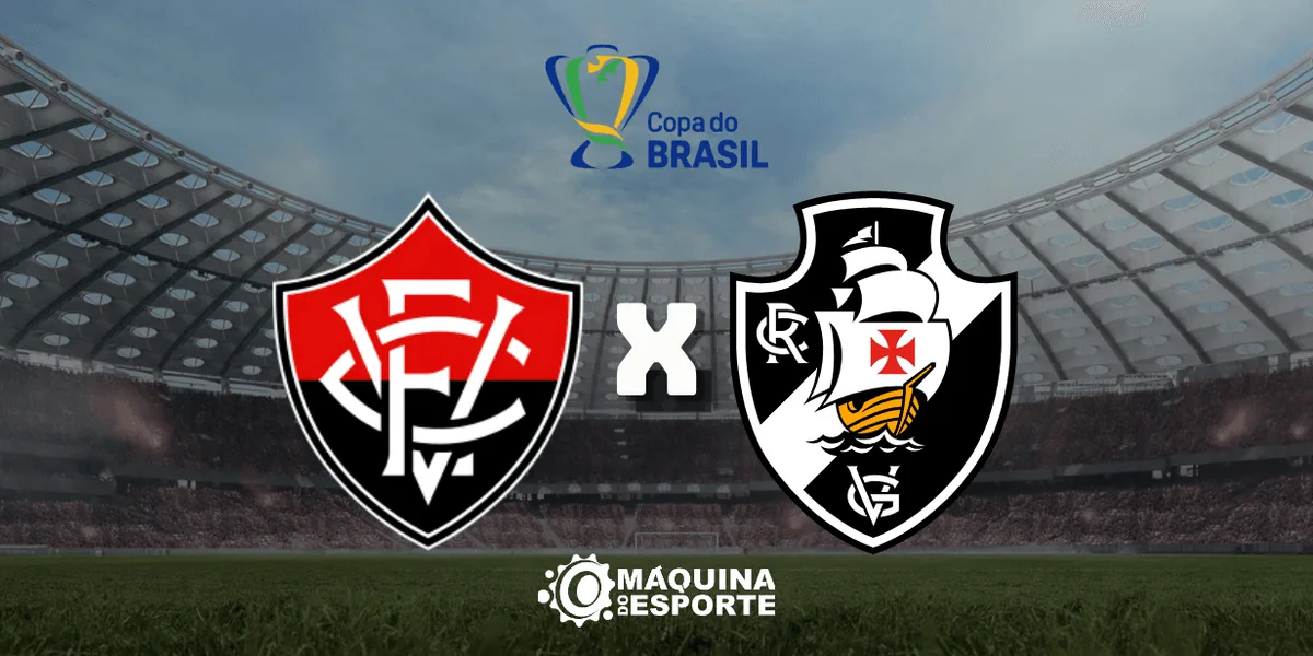 Vitória x Vasco: Onde assistir ao jogo de volta das quartas de final da Copa do Brasil