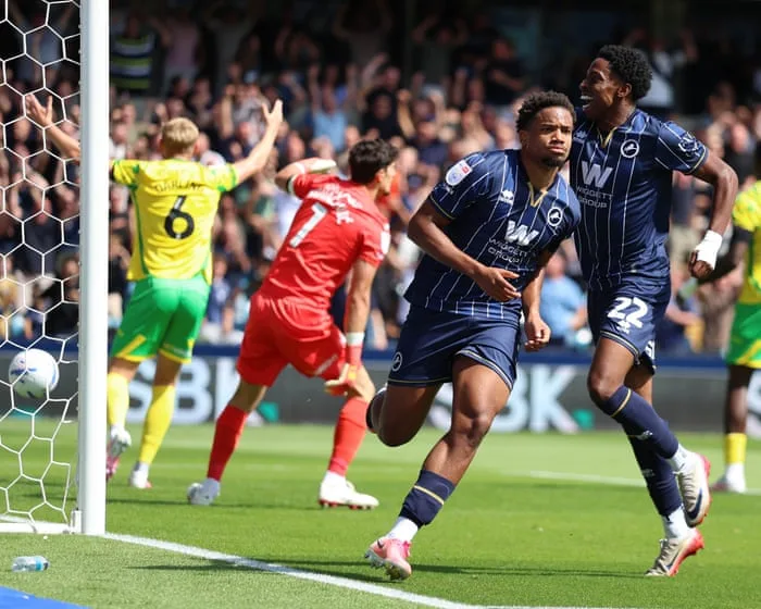 Championship roundup: Millwall beat Norwich; Portsmouth sink Lincoln