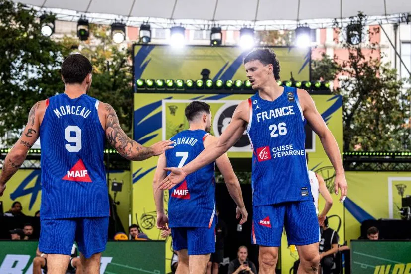 Portée par Lorenzo Thirouard-Samson, l'équipe de France de basket 3x3 prend la médaille de bronze à la Coupe d'Europe