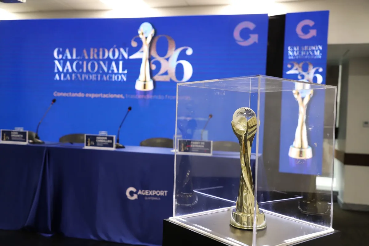 Doce finalistas competirán por el reconocimiento al Exportador en Guatemala del Año 2026 el 29 de octubre
