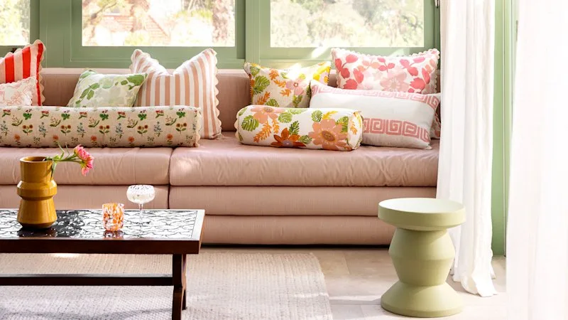 Freshen your home’s look for spring with accessories in these three colours