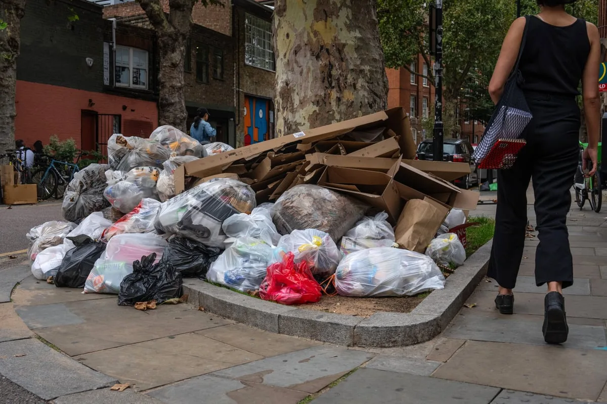 Bin strike to cause ‘major disruption’ in London borough