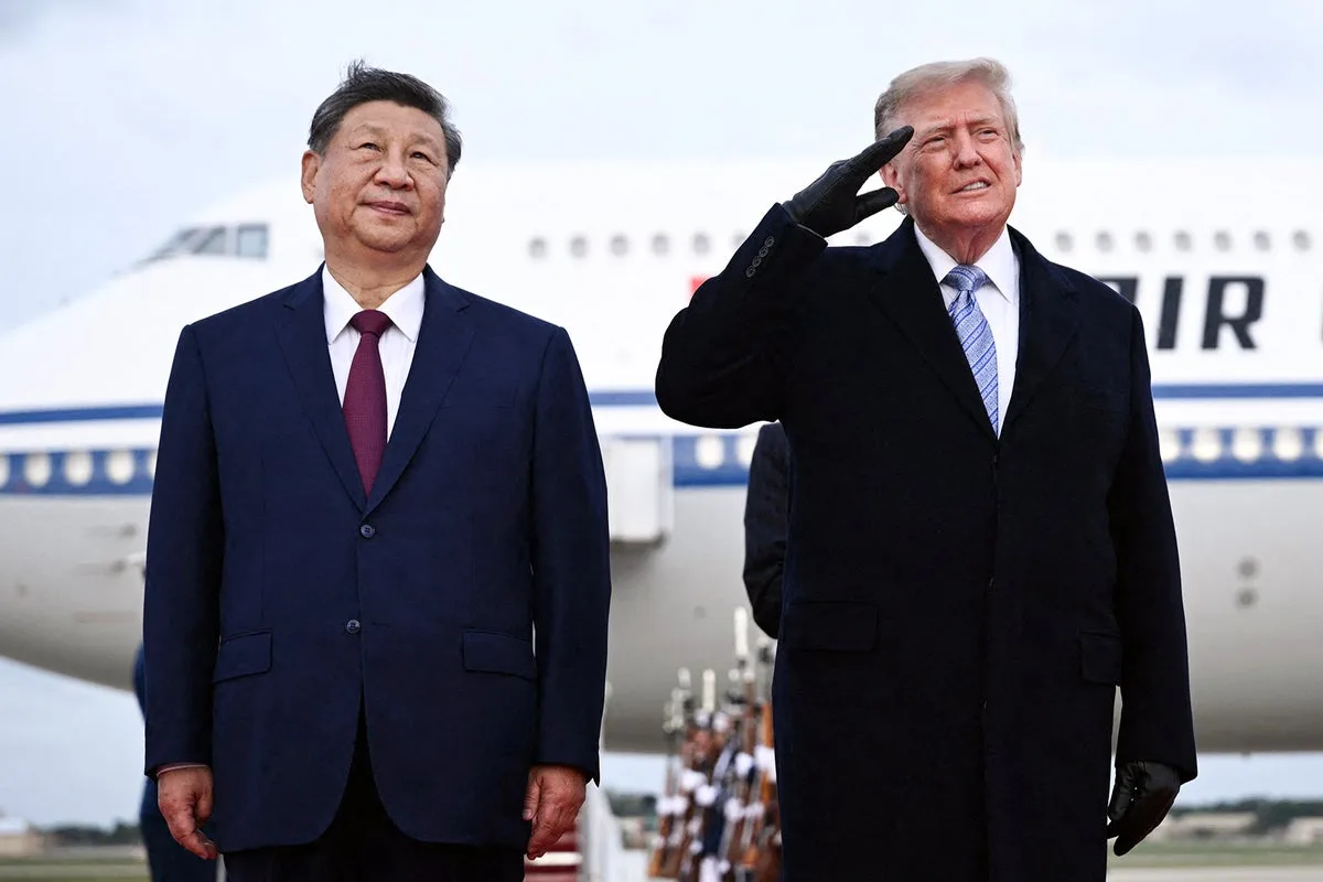 Watch live: Donald Trump welcomes Xi Jinping to Washington in historic state visit