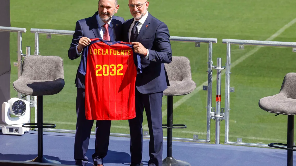Luis de la Fuente, renovado hasta 2032: "No nos conformamos con lo que hemos ganado hasta ahora, lo mejor está por llegar"