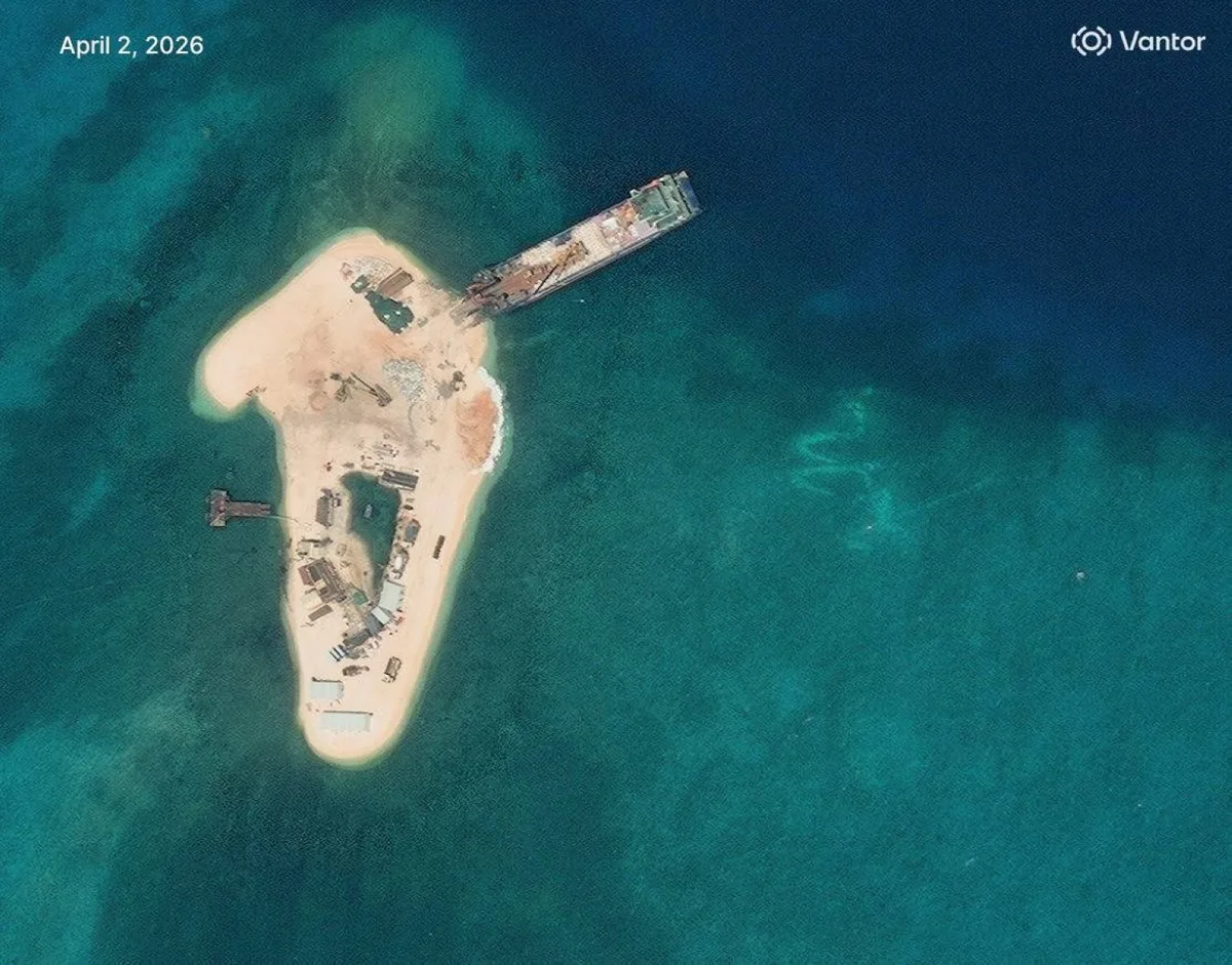New installations emerge on islet as China accelerates South China Sea build-up