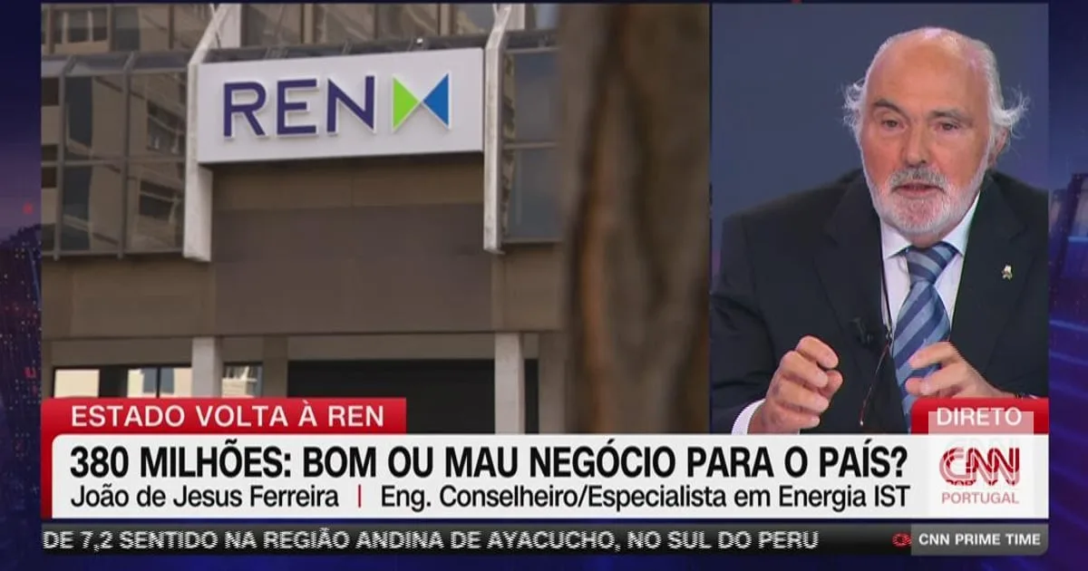 "Ter ou não participação na REN não altera nada a nível da capacidade do Estado intervir no sistema"