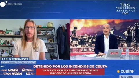 Nacho Abad y Pablo Fernández se enzarzan por la crisis en Ceuta y los mensajes de odio: "Me dan ganas de vomitar"