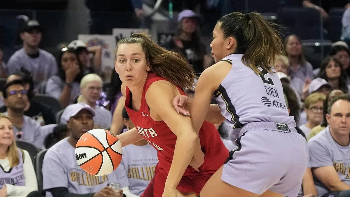 Advantage Valkyries as Borlase makes WNBA finals debut