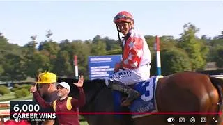 Histórico: Javier Castellano alcanza las 6.000 victorias en Estados Unidos