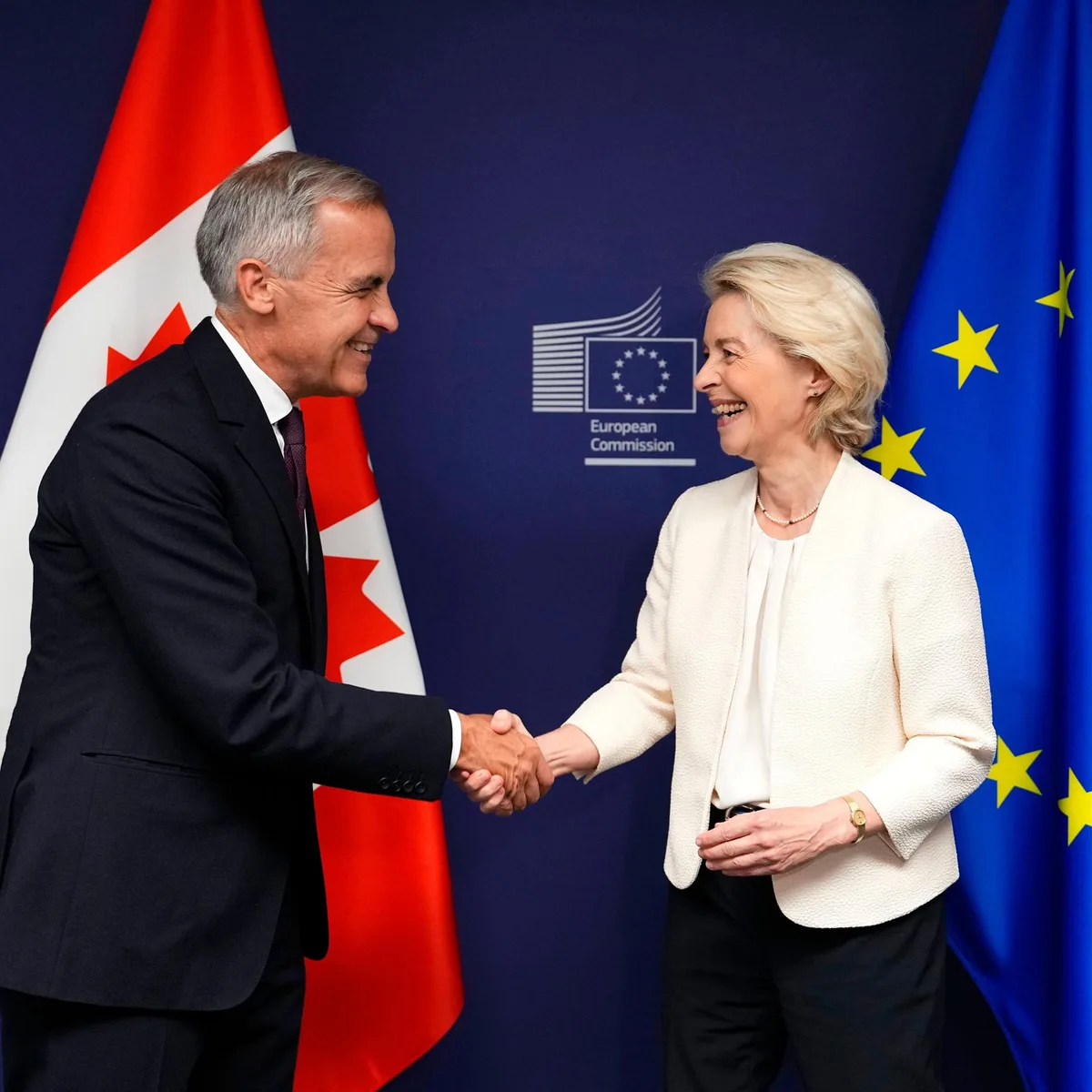 Europa - Kanadas Ministerpräsident Carney hält vor dem EU-Parlament eine Rede