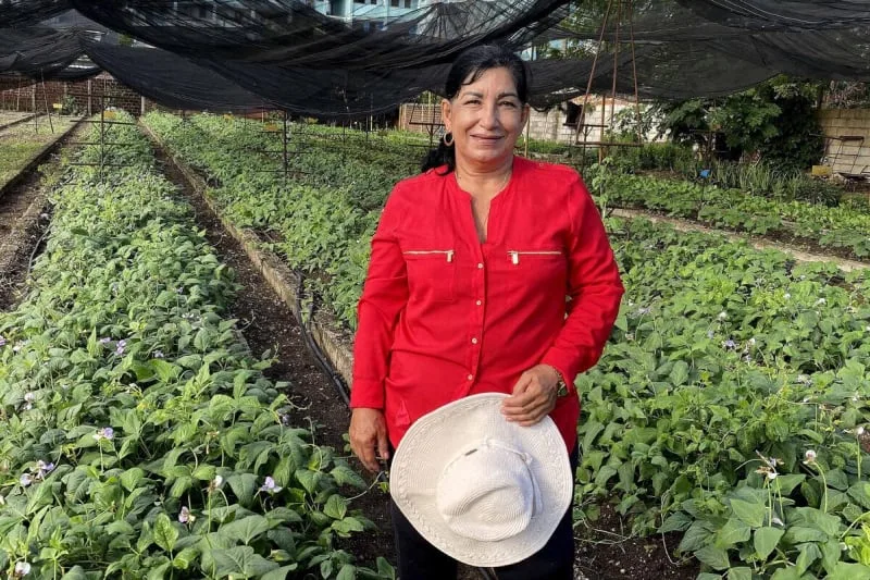 De la tierra urbana de Camagüey a las 100 heroínas de la FAO: Cubana destaca por su modelo agrícola