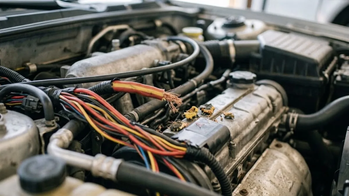 Lo dice un mecánico: “Cuando una rata se mete en un auto, el motor empieza a tener problemas eléctricos”