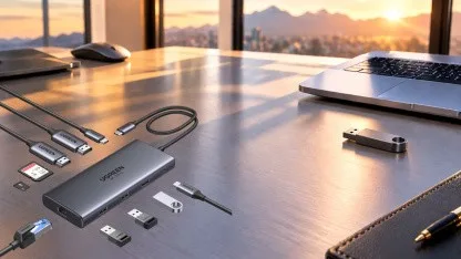 Anzeige: Dockingstation mit zehn Anschlüssen für nur 34,28 Euro bei Amazon