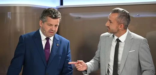 TV-Debatte vor Wahl in Sachsen-Anhalt: Sven Schulze kann punkten, Ulrich Siegmund bleibt blass
