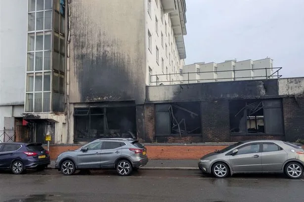 Residents near fire-hit Grand Burstin Hotel in Folkestone evacuated over safety fears