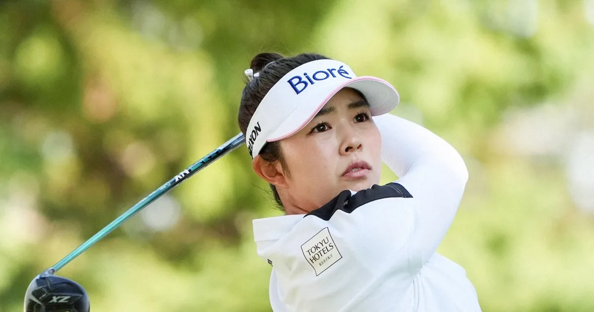 山下美夢有、単独トップ守る 米ゴルフCPKC女子オープン第2日