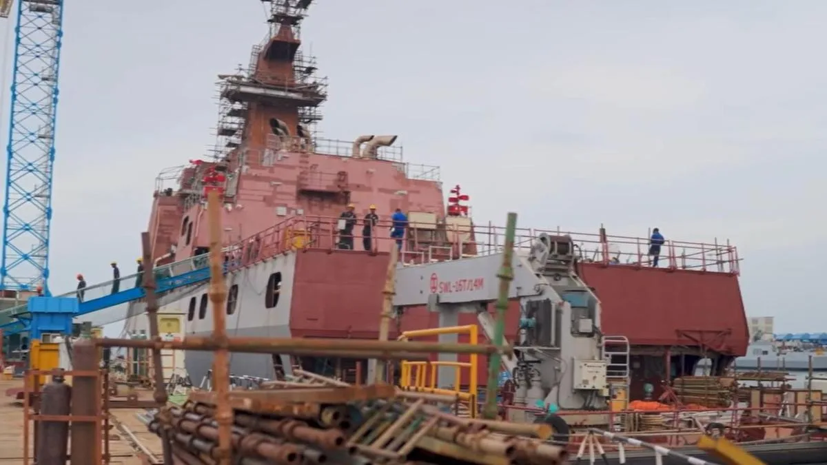 Multi-purpose vessel INS Samarthak commissioned into Indian Navy