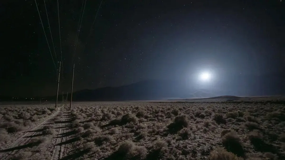Ca a commencé : les essais des satellites-miroirs ont apporté la lumière en pleine nuit