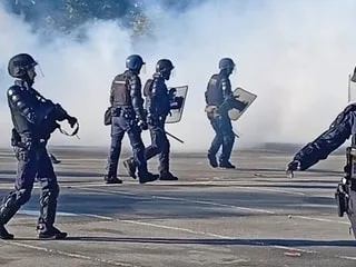 Mobilisation lycéenne : un gendarme blessé en Sarthe, deux jeunes placés en garde à vue