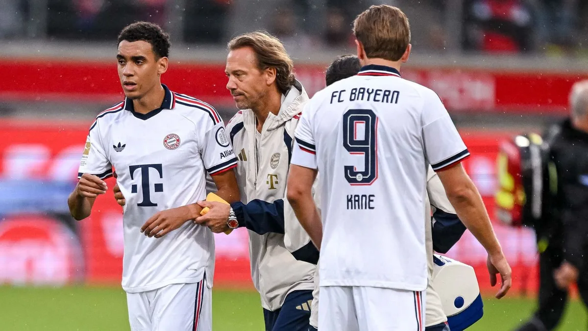Fußball: Davies über Musiala: „Herzzerbrechend, Jamal so zu sehen“