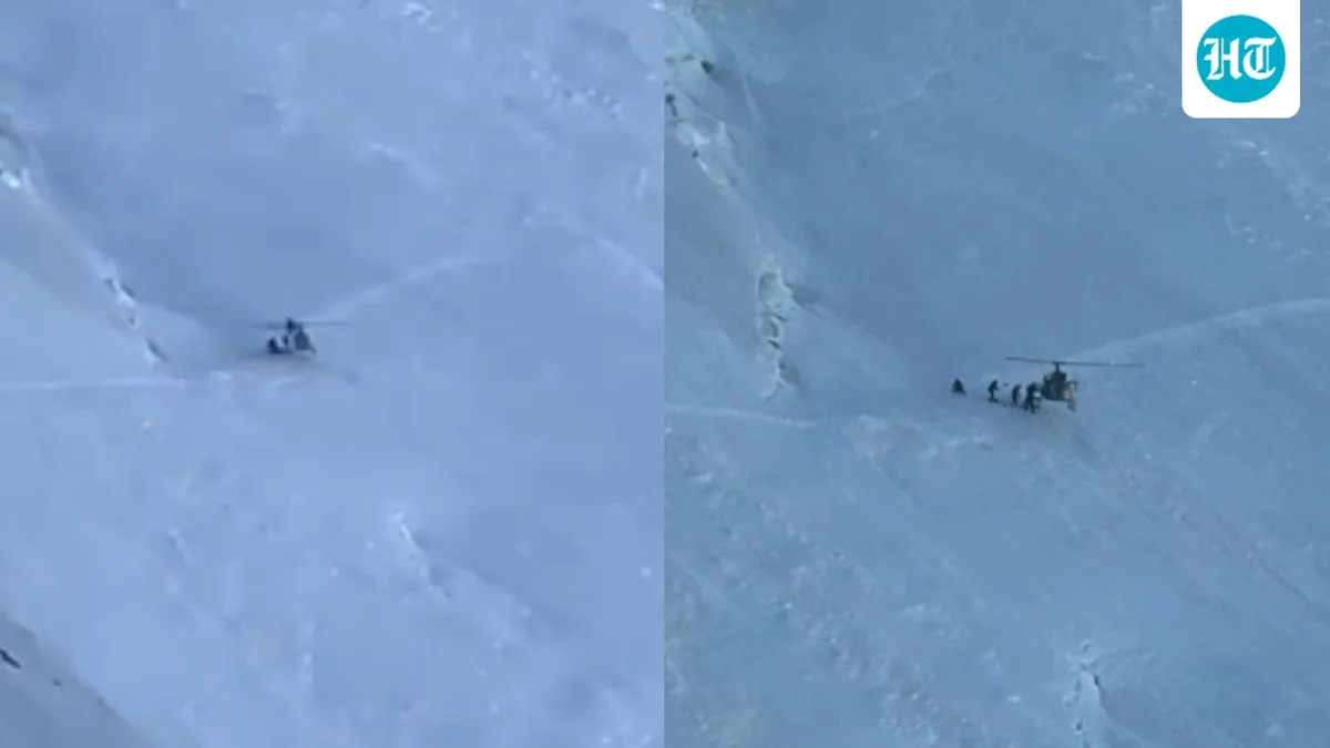 High-altitude, higher courage: How Indian Army aviation pilots executed rescue at 18,600 feet near Nun Kun | WATCH