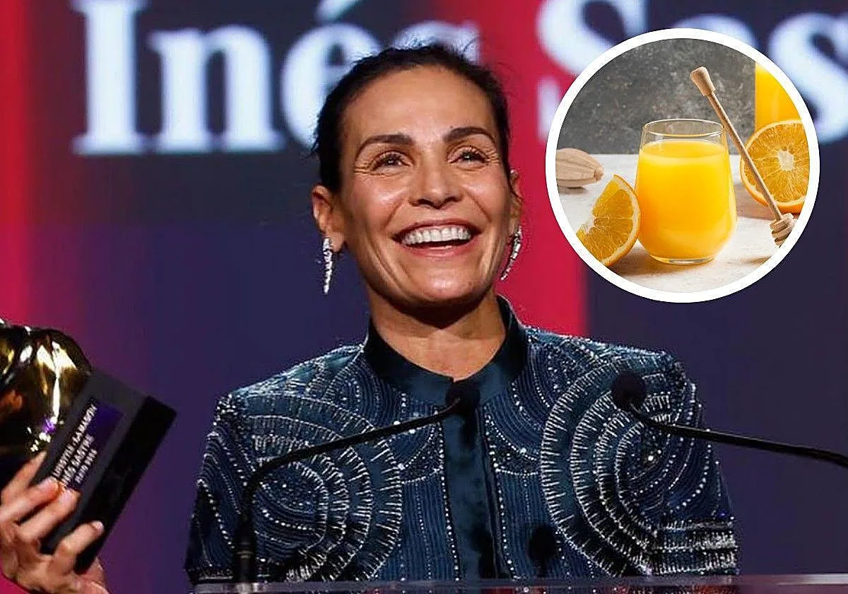 Inés Sastre, supermodelo: «El zumo de limón con miel por la mañana en ayunas es maravilloso. Limpia todo y es buenísimo para la piel»