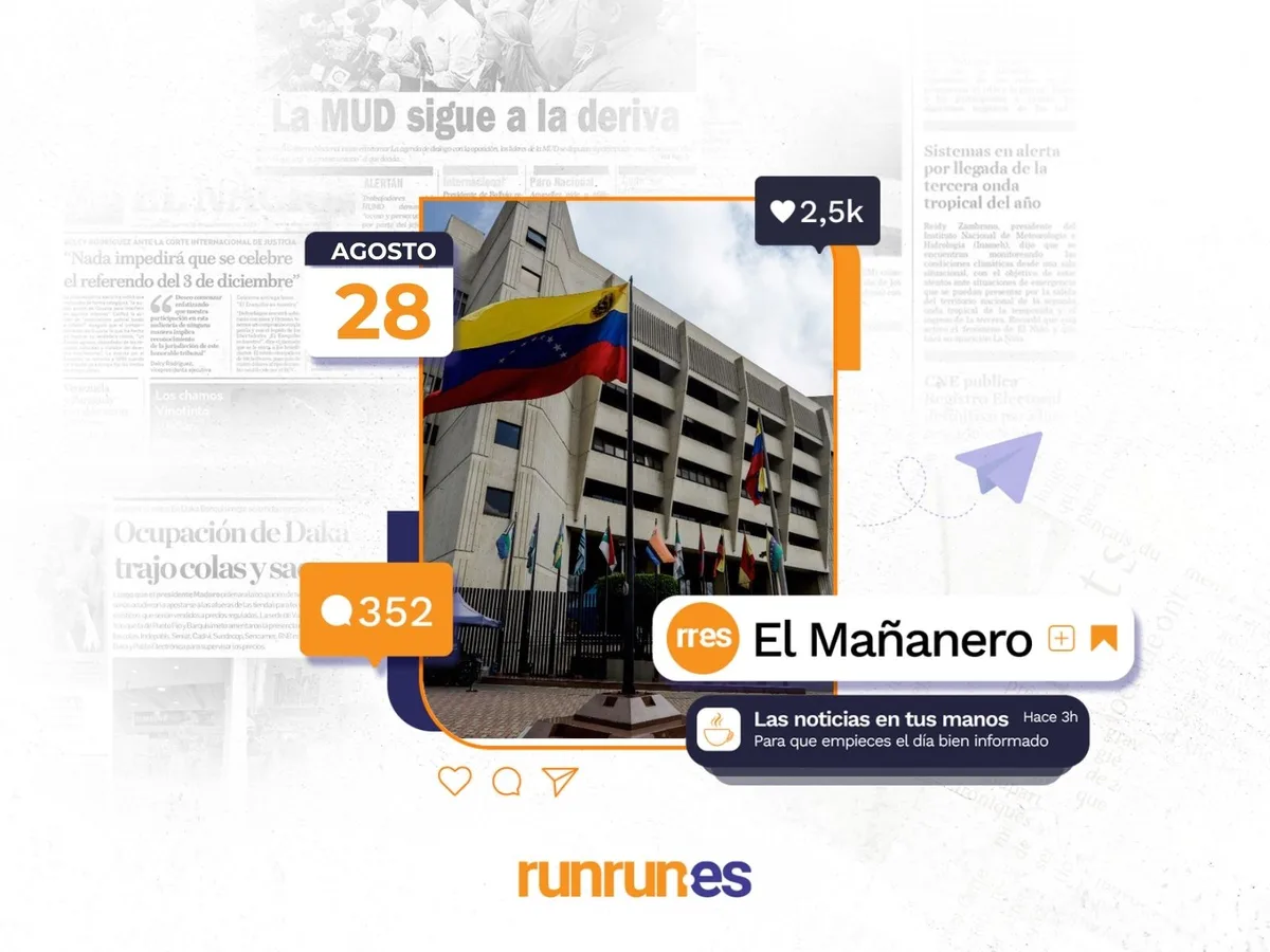El Mañanero del 28 de agosto: Avanza la reforma parcial de la Ley Orgánica del TSJ