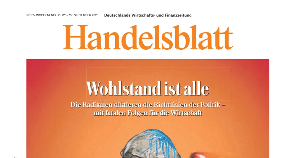 PDF: Handelsblatt vom 25. September 2026