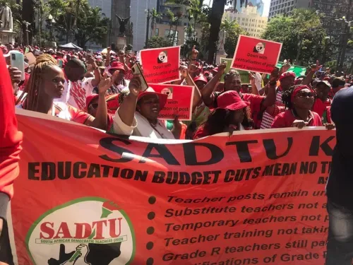 KZN Grade R teachers demand permanent posts after years on temporary contracts