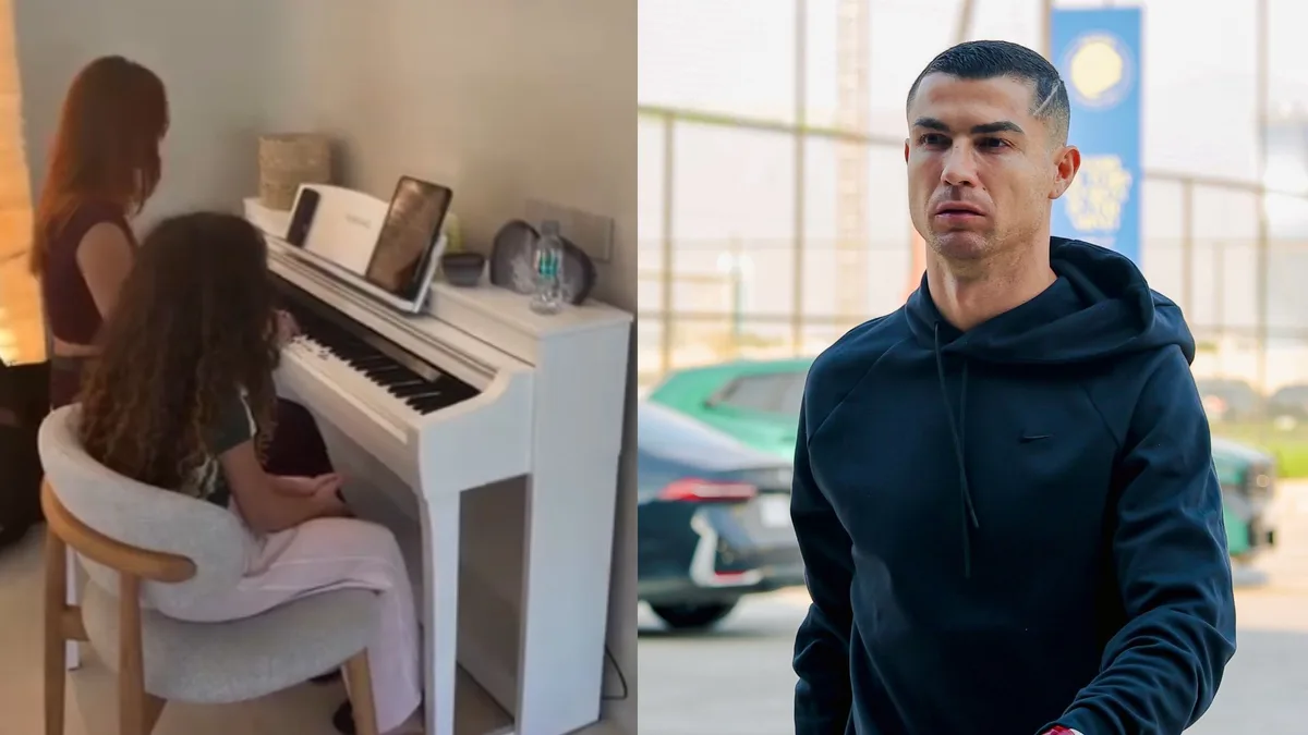 O surpreendente talento da filha de Cristiano Ronaldo