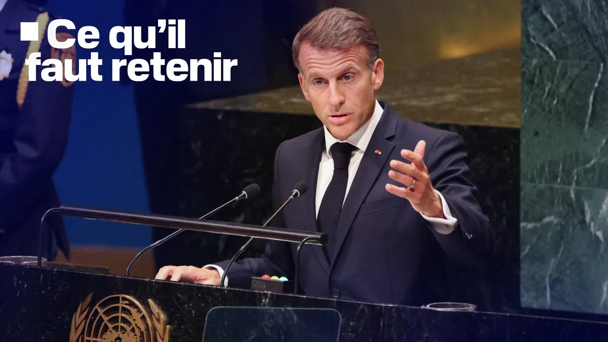 Appel à rouvrir le détroit d'Ormuz, "spectacle qui nous fait honte" à Gaza: ce qu'il faut retenir du discours d'Emmanuel Macron devant l'Assemblée générale de l'ONU