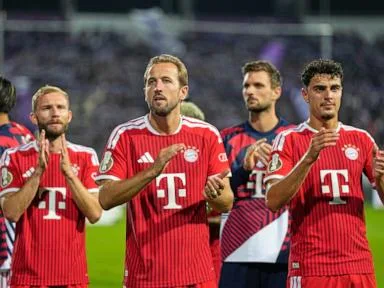 Kane scores 2 goals as Bayern begins German Cup defense with 4-1 win in Osnabrück