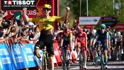 Vuelta: Brennan vence segunda etapa, Pogacar segue líder