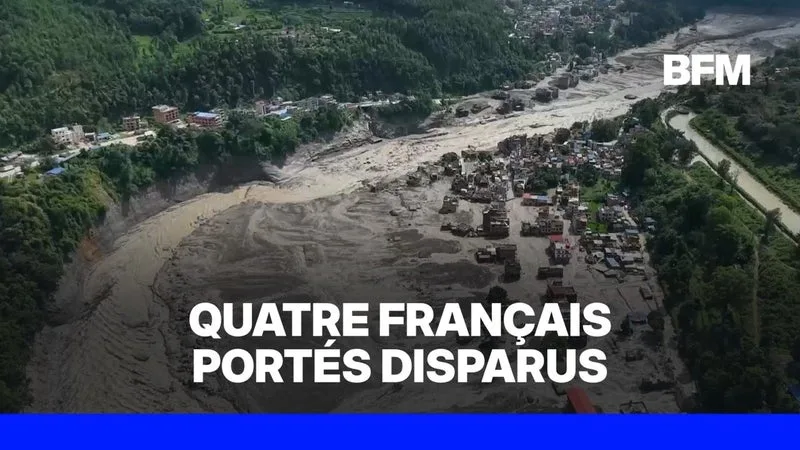 Inondations au Népal: quatre Français portés disparus