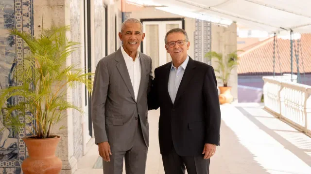 Seguro recebeu Obama em Belém: "Troca de impressões sobre atualidade"