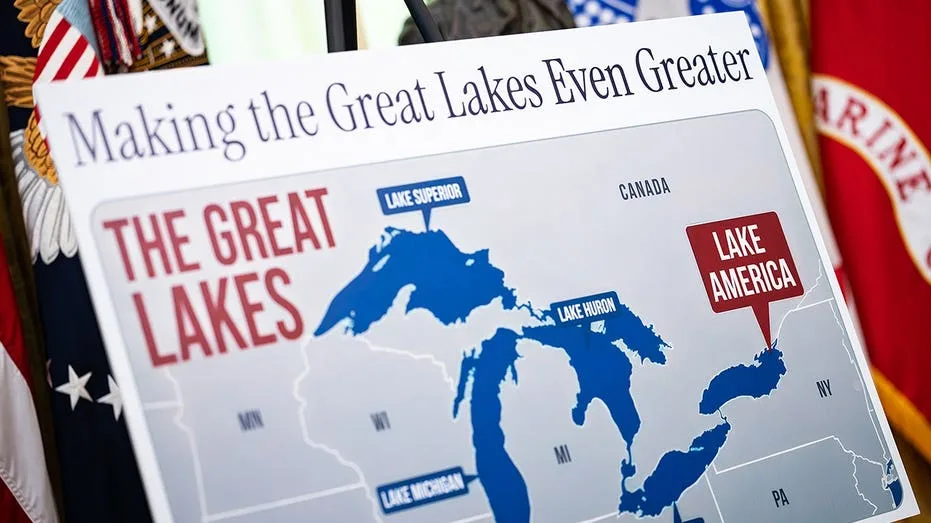 Majority of Americans reject Trump’s renaming of Lake Ontario to Lake America, poll finds