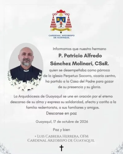 Vídeo: Padre morre atingido por cruz na cabeça em missa transmitida ao vivo no Equador; imagens fortes Vídeo: Padre morre após ser atingido por cruz na cabeça em missa no Equador (Reprodução/Redes Sociais)