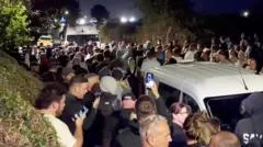 How anti-migrant boat protests were organised and who is behind them