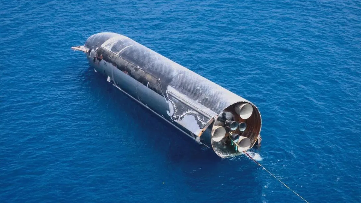 Elon Musk's SpaceX recovers rocket off Christmas Island