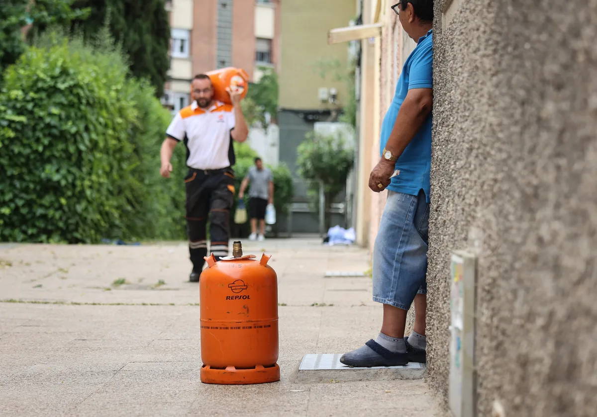 La bombona de butano sube casi un 5% y llega a los 18,84 euros a partir de este martes