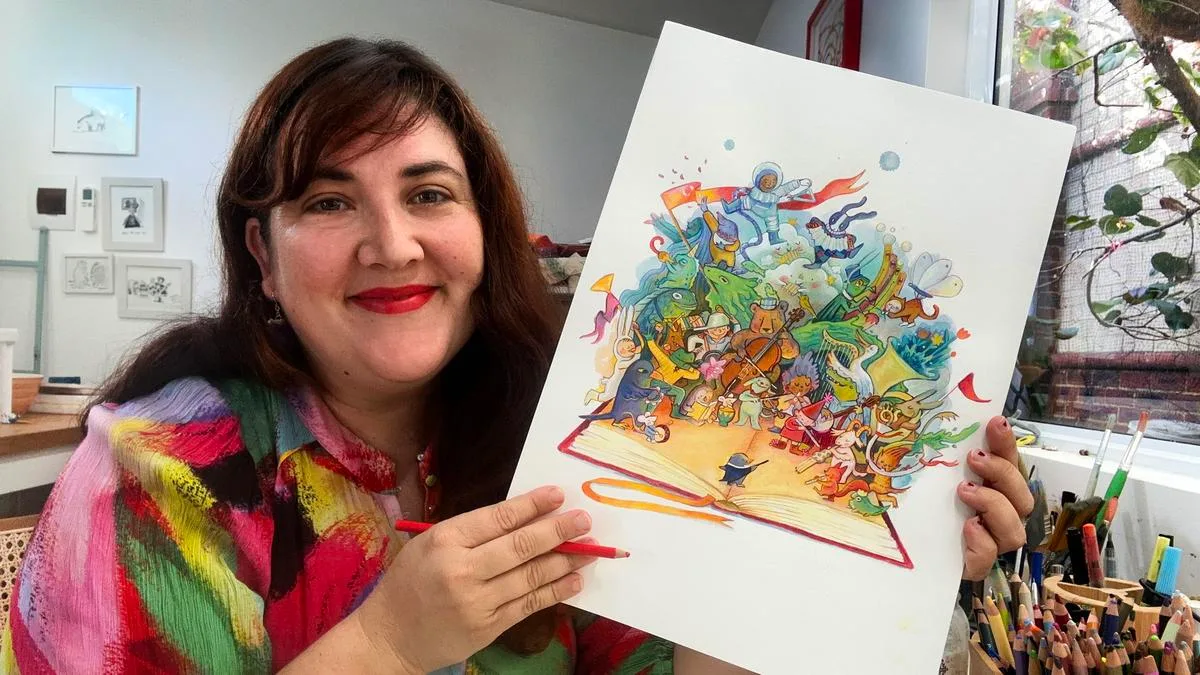 Symphony of Stories: Fremantle illustrator Briony Stewart chosen to create Children’s Book Week theme artwork